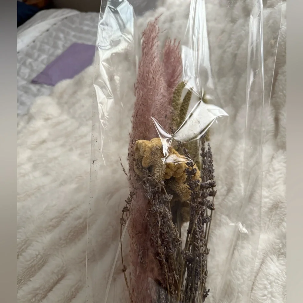 West Elm Dried Flower Bouquet Faux Floral
